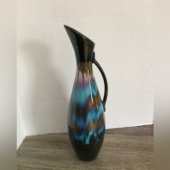 Vtg CCC Rainbow Glaze Pitcher - Picture 4 of 16